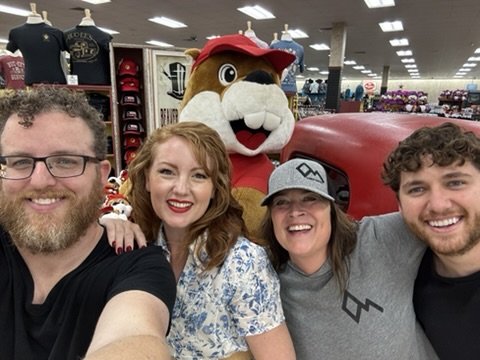 The band on the road